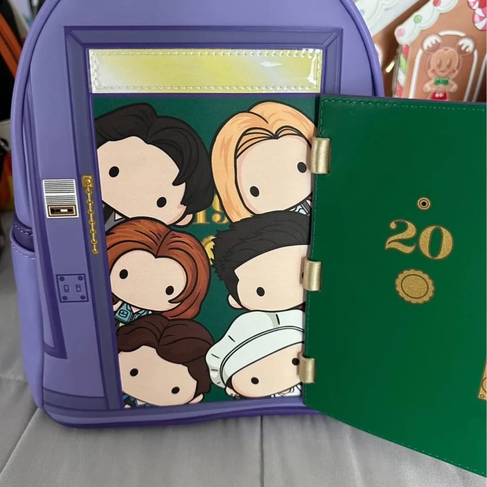 Loungefly friends door  Backpack - Picture 2 of 3